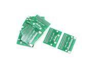Unique Bargains FPC 6P FFC 24P 0.5mm 1mm to DIP24 2.54mm IC PCB Board Adapter Socket 10 Pcs