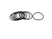 Unique Bargains 10 x Industrial Rubber O Ring Oil Filter Sealing Gaskets 63mm x 3.1mm