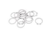 10pcs 304 Stainless Steel External Circlip Retaining Shaft Snap Rings 16mm