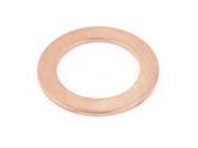 Unique Bargains 27mm Inner Diameter 1.5mm Thickness Copper Washer Flat Seal Ring