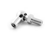 Unique Bargains 8mm Male 6mm Female Gas Spring End Fitting Ball Angle Screw Joint Stud