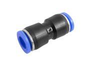 Unique Bargains 8mm to 8mm Pneumatic Connector Straight Push In Fitting