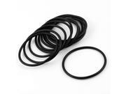 Unique Bargains 12 Pcs 58mm Innner Dia 65mm OD 3.5mm Thickness Rubber O ring Oil Seal Gaskets