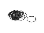 20Pcs 20mm Outer Dia 1mm Thickness Rubber Oil Filter Seal Gasket O Ring