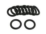 Unique Bargains 10 x 32mm Outside Dia 5mm Thick Flexible Nitrile Rubber O Ring Washer