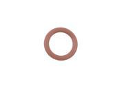 Unique Bargains 10 Pcs 17mm OD 2.5mm Thickness Silicone O Rings Oil Seals Gasket Dark Red