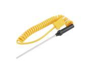 Stainless Steel Probe K Type Sensor High Temperature Thermocouple 90 x 3mm