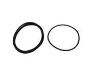 Unique Bargains 5 Pcs Replacement Rubber Sealing Gasket O Ring Seal 105x98x3.5mm