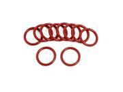 Unique Bargains 10 Pcs 25mm Outside Dia 3mm Thickness Industrial Rubber O Rings Seals
