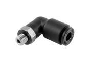 Unique Bargains 5 32 Touch Connector 5mm Male Thread Quick Pneumatic Fitting