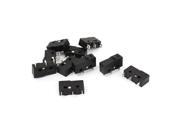 10 Pcs SPDT Push Button Momentary Actuator Micro Limit Switch AC 125 250V 0.5A
