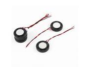 5 Pcs 1W 8 Ohm Dual Wire Connecting Round Magnet Speaker for Phone Tablet PC