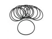 Unique Bargains 10PCS Black 92mm OD 3.5mm Thickness Rubber O ring Oil Seal Gaskets