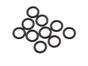 Unique Bargains 10 Pcs 8mm Outside Dia 1.5mm Thick Rubber O Ring Oil Seal Sealing Gasket