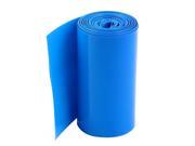 2Meters 85mm Width PVC Heat Shrink Wrap Tube Blue for 18650 Battery Pack