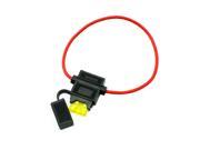 Waterproof in Line 14 AWG Blade Fuse Holder Kits 12V 20A for Car Auto