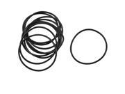 Unique Bargains 10 Pcs 37.5mm Inside Dia 1.8mm Thick Rubber O Ring Sealing Gasket Washers