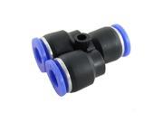 Unique Bargains Y Type Quick Push in Pneumatic Connector Adapter 6mm