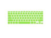 Unique Bargains Arabic English Silicone Keyboard Film Cover Green for Apple MacBook Air 13