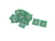 Unique Bargains 15 Pcs SMD SMT QFN48 QFN44 to DIP 48 44 PCB Adapter Plate Convertor Board
