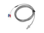 Unique Bargains K Type 0 400C Temperature Grounded Thermocouple Probe 2 Meters