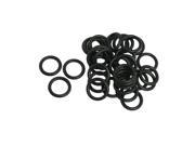 Unique Bargains 50x NBR 24mm x 3.5mm O Rings Hole Sealing Gaskets Washers for Automobile