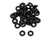 50 x Black Nitrile Rubber O Ring Grommets Seal 5mm x 11mm x 3mm