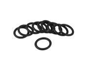 14mm x 2mm Automobile NBR O Rings Hole Sealing Gaskets Washers 10 Pcs