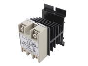 25A AC 80 280V Input AC 90 480V Output SSR Solid State Relay Heat Sink