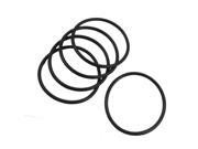 Unique Bargains 70mm x 4mm Industrial Flexible Rubber O Ring Seal Washer 5 Pcs