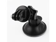 Clear Suction Cup Base w Tripod Mount Adapter Black for GoPro Hero 1 2 3 3