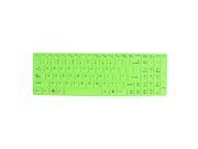 Silicone Notebook Keyboard Protector Film Green for Lenovo Z560 Y570D V570 G570