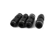 Unique Bargains Air Compressor 8mm to 6mm Pipe Push in 2 Ways Straight Quick Coupler 4 PCS