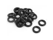 Unique Bargains 20 Pcs 16mm OD 3.5mm Thick Black Rubber O Ring Sealing Washer Replacement