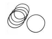 5pcs 140mm Outside Dia 4mm Thickness Industrial Rubber O Rings Seals