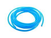 Unique Bargains Pneumatic 5x8mm Air Gas Quick Fittings Connection PU Line Tube 5Meter Clear Blue