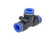 Unique Bargains Pneumatic Pipe Connection 8mm Push In Fitting Adapter 2