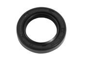 25mm x 38mm x 7mm Steel Spring Nitrile Rubber Double Lip TC Oil Seal