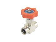 Unique Bargains Full Port Pneumatic Water Air Pipe Metal Shell Stop Valve 1 4 PT Joint