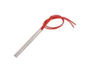 AC 220V 400W 1 x 10cm Heating Element Mould Cartridge Heater Red Silver Tone