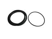 Unique Bargains 10x Black NBR O Rings Oil Seal Washer 155mm x 143.6mm x 5.7mm
