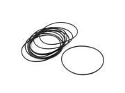 Unique Bargains 10 Pcs 64mm Innner Dia 67mm OD 1.5mm Thickness Rubber O ring Oil Seal Gaskets