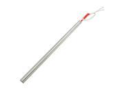 White Wired AC 220V 600W 14mm x 300mm Stainless Steel Tube Cartridge Heater