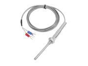 Unique Bargains K Type Temperature Grounded Thermocouple Probe Sensors 5mm x 45mm 2 Meters
