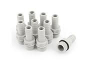 10pcs 3 8BSP to 10mm Straight In Line Barbed Air Fuel Hose Joiner Tube Connector