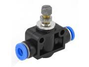 6mm to 6mm Tube Quick Connector Coupler Fitting Speed Controller