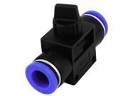 Unique Bargains 12mm to 12mm 2 Way Air Pneumatic Quick Fitting Connector Speed Controller Valve