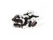 15 Pcs SPDT 3 Pin 12mm Short Hinge Lever Momentary Micro Switch AC125V 1A