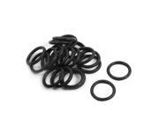 Unique Bargains 20 Pcs 14.2mm Outer Dia 1.8mm Cross Section Rubber Sealing Oil Filter O Rings