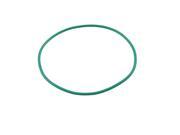 Unique Bargains 85mm x 80mm x 2.5mm Green Fluorine Rubber O Ring Grommet Seal